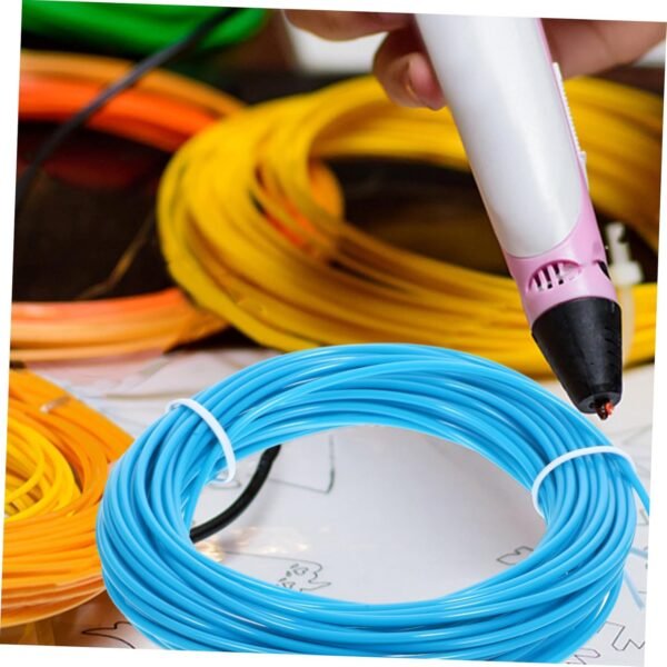 PartyKindom 1.75mm Abs 3D Printer Filament 10m Pack 3D Pen Filament Refills Vacuum Sealed Pla Materials Random - Image 4