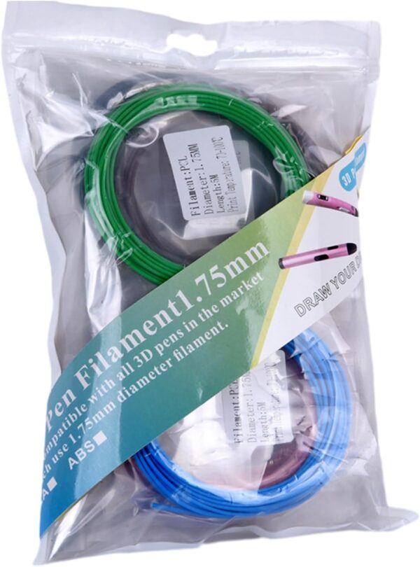 3D Pen Filament 20 Colors 3D Pen Filament 1.75mm Each Color 16.4 Feet 3D Pen Filament Refills 3D Printing Pen Refills - Image 3