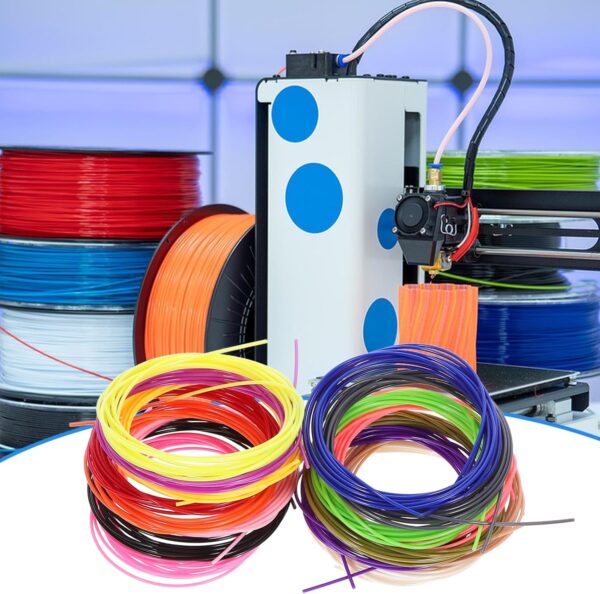 1.75mm Pla 3D Pen Filament Refills 20 Colors Assorted 197ft Total for 3D Drawing Art High Purity Materials - Image 6
