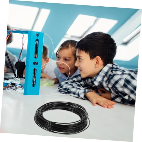 PRETYZOOM Pen Filament Refills Abs Filament Roll Black Compatible with All Printers Accuracy for Creative Projects - Image 4
