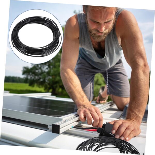 PRETYZOOM Pen Filament Refills Abs Filament Roll Black Compatible with All Printers Accuracy for Creative Projects - Image 8