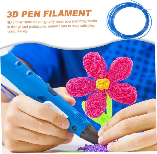 3D Printer Filament Abs 5m Pen Filament 3D Printing Material Pink Pla Vacuum Sealed Random - Image 3
