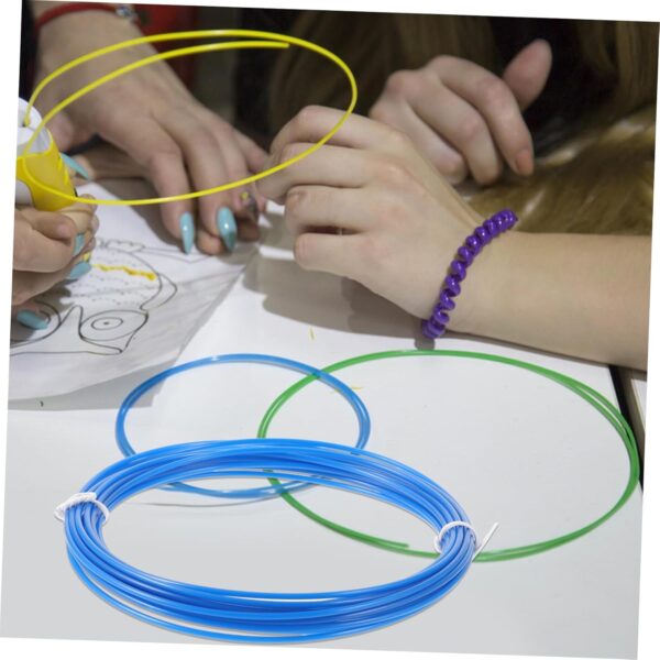 3D Printer Filament Abs 5m Pen Filament 3D Printing Material Pink Pla Vacuum Sealed Random - Image 4