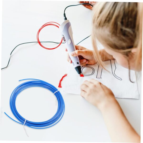 3D Printer Filament Abs 5m Pen Filament 3D Printing Material Pink Pla Vacuum Sealed Random - Image 9
