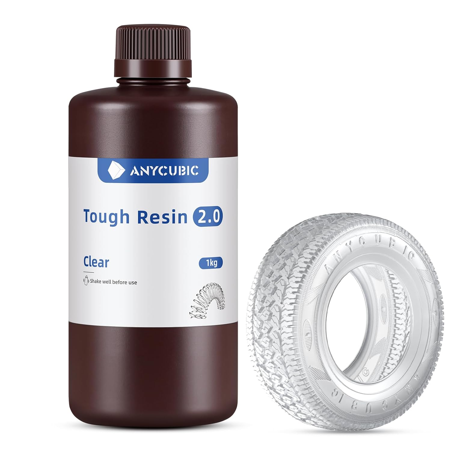 1751227661 ANYCUBIC Tough Resin 20 3D Printer Resin with Upgraded High