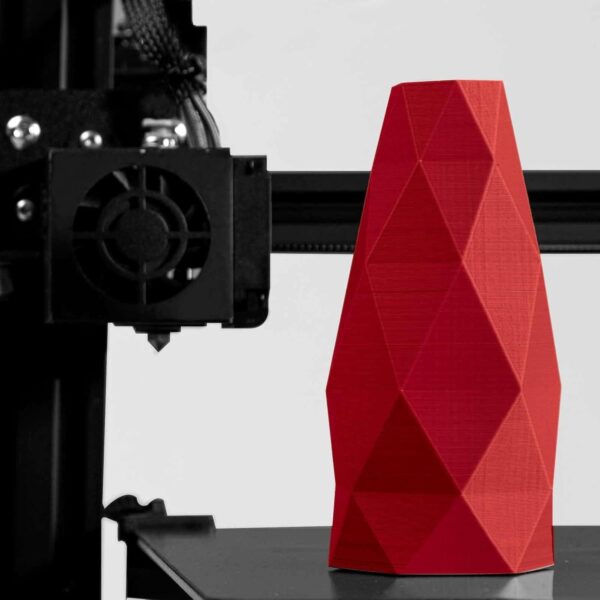 HATCHBOX 1.75mm Iron Red PLA 3D Printer Filament, 1 KG Spool, Dimensional Accuracy +/- 0.03 mm, 3D Printing Filament - Image 7