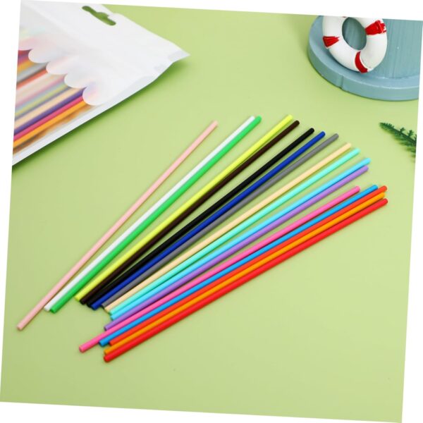 Angoily 3D Pen Filament Refills, 110PCS 2.5mm Pcl Filament for 3D Pen, 22 Colors 3D Printing Pen, 3D Doodler Pen Material Low Temperature 3D Pen Supplies - Image 5