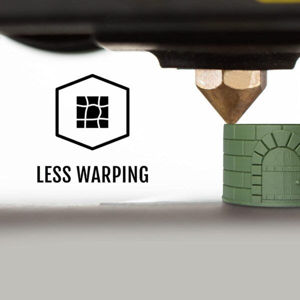 HATCHBOX Matte PLA 3D Printer Filament, Dimensional Accuracy +/- 0.03 mm, 1 kg Spool, 1.75 mm, Olive Green - Image 5