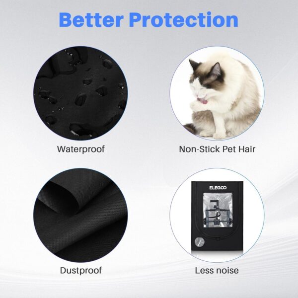ELEGOO 3D Printer Enclosure, Fireproof and Dustproof 3D Printer Cover Constant Temperature Tent for Neptune 3 Pro/Neptune 4/Neptune 4 Pro/Ender 3/Ender 3 V2/Ender 3 S1/Kobra 2 - Image 5