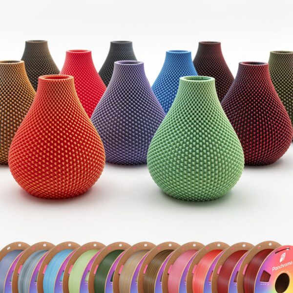 Polymaker Panchroma Dual Color Matte PLA Filament, Matte Mixed Berries (Red-Dark Blue) 1.75mm 3D Printing Filament, 3D Printer PLA Filament, Fit Most FDM 3D Printers, 1kg Spool (2.2lb) - Image 5