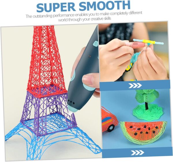 Printing 3D Pen Filament Refills 12 Pack Plastic Printing Filament for 3D Pen DIY and Creative Projects Random - Image 7