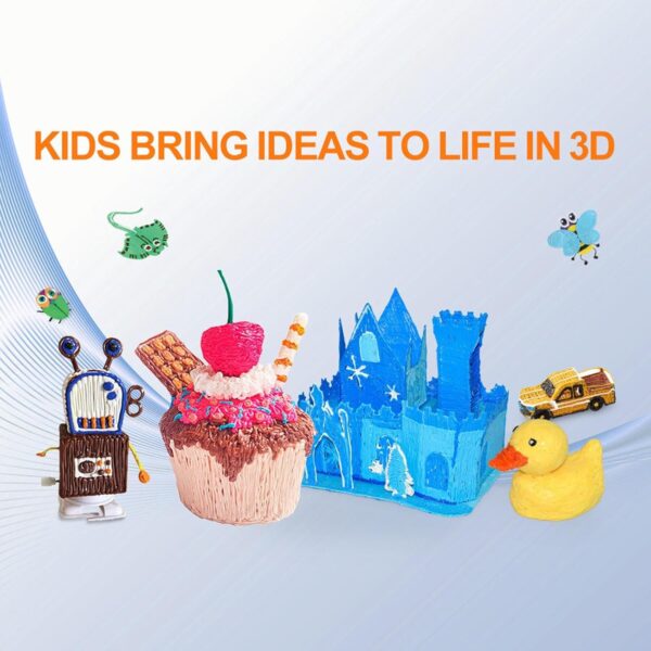 160 Pieces 3-D Pen Filament Refills, 2.5mm Filament Refills, Colorful 3-D Pen Refills, Drawing Pen Refill Filament, Doodler Pen Refills, 3-D Printing Pen Filament for Art Creation - Image 4