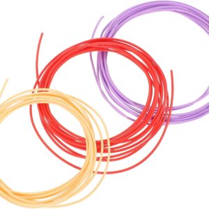 3 Rolls 3D Pen Filament Refills 1.75mm 3D Printing Pen Consumables Filament Resistant to Warping Cracking Random