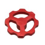 3D Aluminum Extruder Hand Twist Nut Aluminum Extruder Knob Hand Twist Nut Screw Upgrade for Printer 3D Ender, Red
