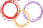 3D Pen Filament 1.75mm 3 Rolls Replacement for 3D Printer Pen Lightweight Multifunctional Random