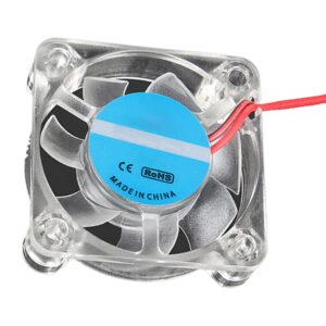 3D Printer LED Colorful 24V 2510 Extruder Hotend Cooling Fan for Ender 3 V3 SE/Ender 3 V3 KE, 25x25x10mm 0.05A Current for 3D Printer, 3D Printer Accessories Parts with XH2.54 2 Pin Connector