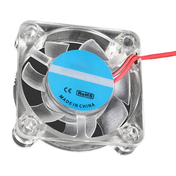 3D Printer LED Colorful 24V 2510 Extruder Hotend Cooling Fan for Ender 3 V3 SE/Ender 3 V3 KE, 25x25x10mm 0.05A Current for 3D Printer, 3D Printer Accessories Parts with XH2.54 2 Pin Connector