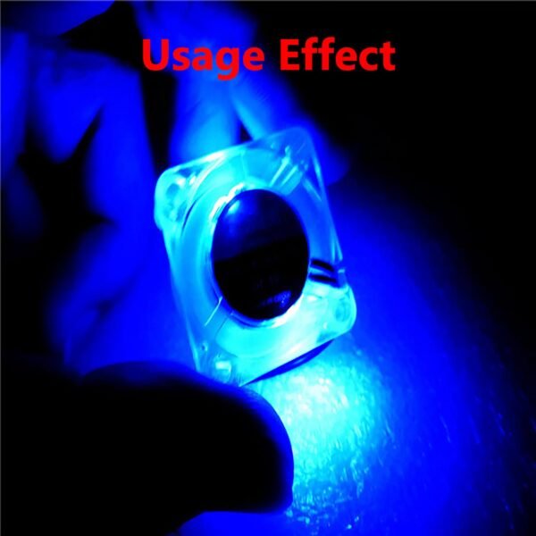 3D Printer LED Colorful 24V 2510 Extruder Hotend Cooling Fan for Ender 3 V3 SE/Ender 3 V3 KE, 25x25x10mm 0.05A Current for 3D Printer, 3D Printer Accessories Parts with XH2.54 2 Pin Connector - Image 2