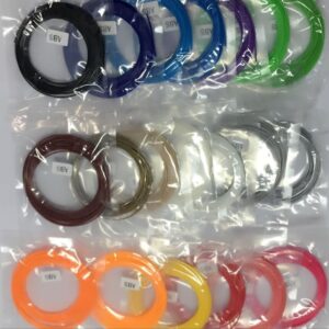 3D Printer Pen Filament 1.75mm PLA/ABS 3D Pen Refills Pack of 20 in Total 20 Colors 100M (ABS)