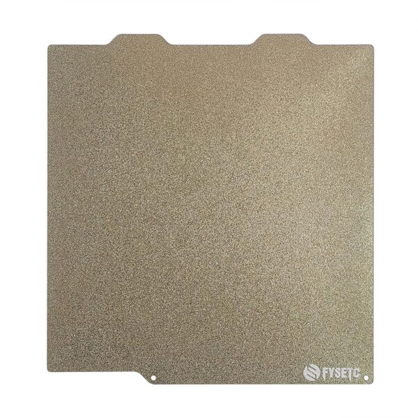 3D Printer Platform A1 Mini PEI Powder Coating Stainless Steel Plate 184 x 184 mm Gold: Dual Texture PEI Spring Steel Plate Strong Adhesion and Easy Prints Release BCZAMD