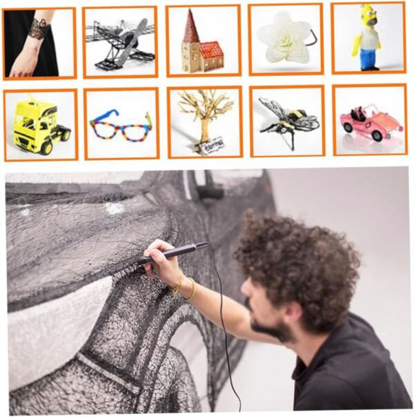 3D Printing Pen Filament Refills Flexibility 3D Printer PLA Filament 1.75mm 2 Rolls Printer - Image 2