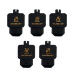 5pcs H2D Silicone Socks for Bambu Lab H2D of 3D Printer Parts Accessories, Hotend Heater Block Insulation Cover Nozzle Protection High Temperature Extruder Heating Block Silicone Cover