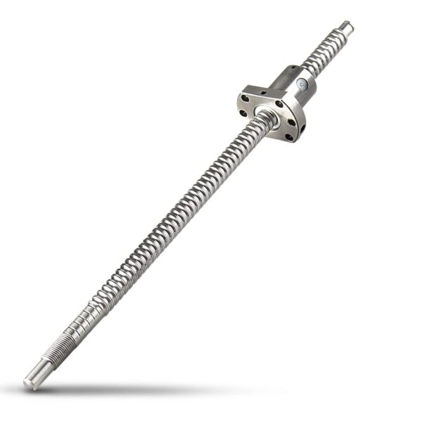 Ball Screw SFU1605 750mm Stainless Steel Ball Screw Thread Spindle with End Machining and Ball Nut CNC Parts for 3D Printer Z Axis (RM1605 750mm)