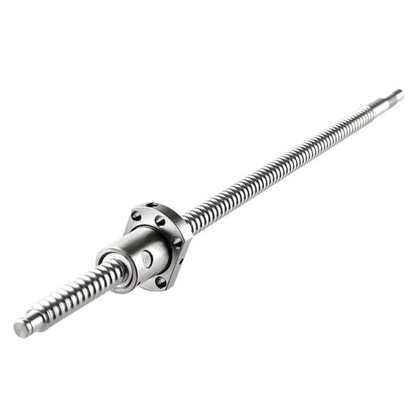 Ball Screw SFU1605 750mm Stainless Steel Ball Screw Thread Spindle with End Machining and Ball Nut CNC Parts for 3D Printer Z Axis (RM1605 750mm) - Image 2