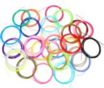Cabilock 30 Rolls 3D Pen Filament Refills 1.75mm Abs Filament for 3D Printing High Precision