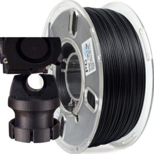 Carbon Fiber Filament, PRILINE Carbon Fiber Polycarbonate 3D Printer Filament 1.75mm, High Strength Carbon Fiber 3D Printing Filament 1kg Spool, Black