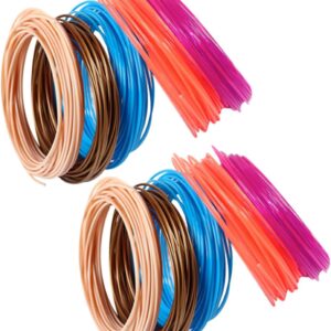 Ciieeo 1Set Printing Pen Filament of Abs Wire Rods Random Colors Printing Accessories for Creative Projects Essential for Printers