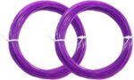 Diameter 1.75mm PLA 3D Pen Filament Refills - compatibles with Most 3D Pens/Printers, Non-Toxic, Environmentally Friendly, Vibrant Colors - Purple, 2 Rolls