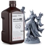ELEGOO ABS-Like 3D Printer Resin 3.0, 405nm UV Curing Photopolymer Resina for Mars Saturn Jupiter MSLA DLP LCD Impresora with High Strength and Toughness, Low Viscosity, Grey 2000g