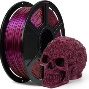 FLASHFORGE Chameleon Rapid PLA Filament 1.75mm Abyssal Rede, PLA Color Shift High Flow Speedy 3D Printer Filament, Max 500mm/s Fast Printing, Display Shimmering Effects from Various Angles and Light