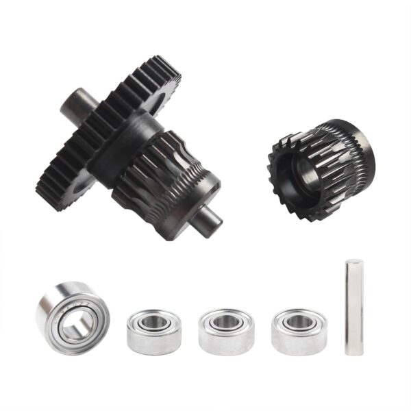 FYSETC Spriite Extruder Gear Upgrades - Ender 3 S1 Pro Hotend Replacement - Nano Coating Dual Drive Gear Bearing: Integraded Shaft POM Die Steel Filament Feed Extrusion Part CNC 3D Printer Accessory - Image 2