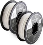 HATCHBOX 2 Pack Bundle of 1KG 1.75mm PLA 3D Printer Filaments, 2KG Total, Dimensional Accuracy +/- 0.03 mm, 3D Printing Filament Spools