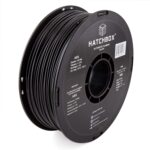 HATCHBOX ABS 3D Printer Filament, Dimensional Accuracy +/- 0.05 mm, 1 kg Spool, 3.00 mm, Black