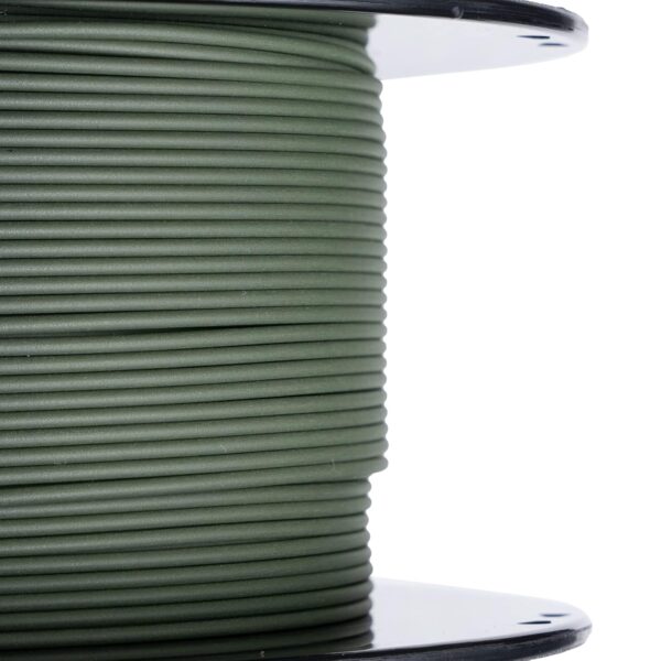 HATCHBOX Matte PLA 3D Printer Filament, Dimensional Accuracy +/- 0.03 mm, 1 kg Spool, 1.75 mm, Olive Green - Image 2