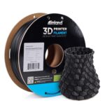 INLAND PLA Filament 1.75mm - Black PLA 3D Printer Filament, Dimensional Accuracy +/- 0.03mm - 1kg Cardboard Spool (2.2 lbs) – FDM 3D Printing