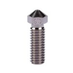 Long M6 Thread Plated Copper Nozzle 0.6 Non-Stick High Performance Compatible with Sidewinder X1 X2 Volcano Heater Block hotend 3D Printer PEI PEEK Carbon Fiber (0.6mm)