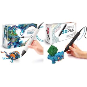 MYNT3D Professional Printing 3D Pen Bundle with Super 3D Printing Pen and PLA Filament