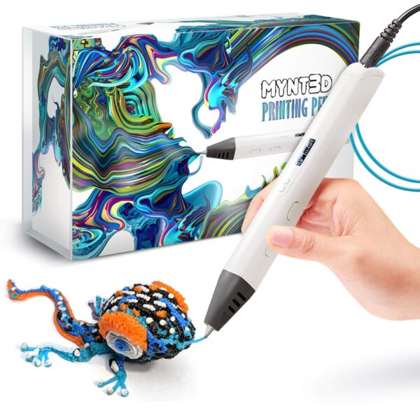 MYNT3D Professional Printing 3D Pen Bundle with Super 3D Printing Pen and PLA Filament - Image 2