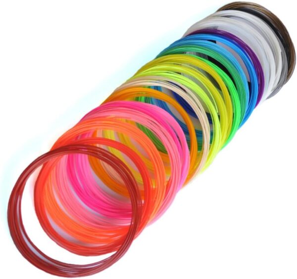 Pen Filament Refills Abs Colors for Compatible with Pens and Printers Present for Artists