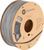 Polymaker Light Weight PLA Filament 1.75mm LW-PLA Grey 0.8kg Low Density 1.75mm - PolyLite 3D Printer Filament Grey, Print with Most 3D Printers