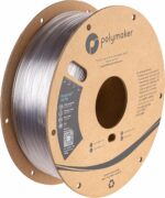 Polymaker PETG Filament 1.75mm 1kg Clear 3D Printer Filament, PolyLite PETG 3D Printing Filament 1.75mm, Dimensional Accuracy +/- 0.03mm, Print with Most 3D Printers