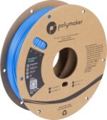 Polymaker TPU Filament 1.75mm Blue, 0.75kg Shore 95A Flexible 3D Printer Filament 1.75mm - PolyFlex TPU95 3D Printing TPU Filament 0.75kg Blue Soft Flexible Filament