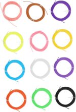 Printing 3D Pen Filament Refills 12 Pack Plastic Printing Filament for 3D Pen DIY and Creative Projects Random