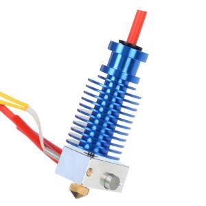 Prusa i3 MK3 Hotend 24V 40W Kit,Upgrade V6 Bi-Metal Heatbreak,Heater Block Aluminum,V6 Brass Nozzle 0.4mm for Prusa i3 MK3,MK3S,MK3S+3D Printer for V6 Hotend Kit.