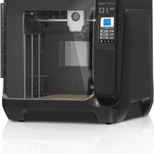 QIDI Q1 Pro 3D Printer, 600mm/s High-Speed Fully Auto Leveling 3D Printers with Camera, 60℃ Chamber Heat, 350°C Print Support Carbon Fiber Filament, Tangle Detection, Printing Size 9.65"x9.65"x9.45"
