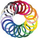 SCRIB3D Pen Filament Refills, 20 Colors, 16 Feet Per Color, 1.75mm PLA, Works with SCRIB3D, PIKA3D, MYNT3D and Most Other 3D Printing pens